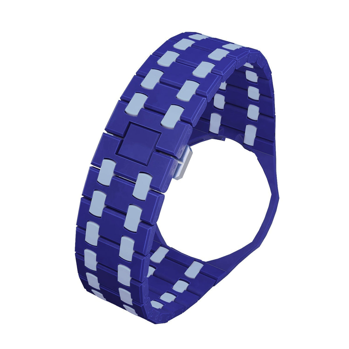 [Super CiCi]OAK POP EXCLUSIVE DARK BLUE AND LIGHT BLUE BIOCERAMIC STRAP