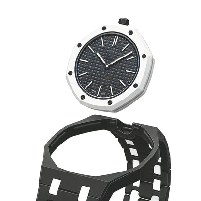 [Super CiCi]OAK POP EXCLUSIVE BLACK AND WHITE BIOCERAMIC STRAP