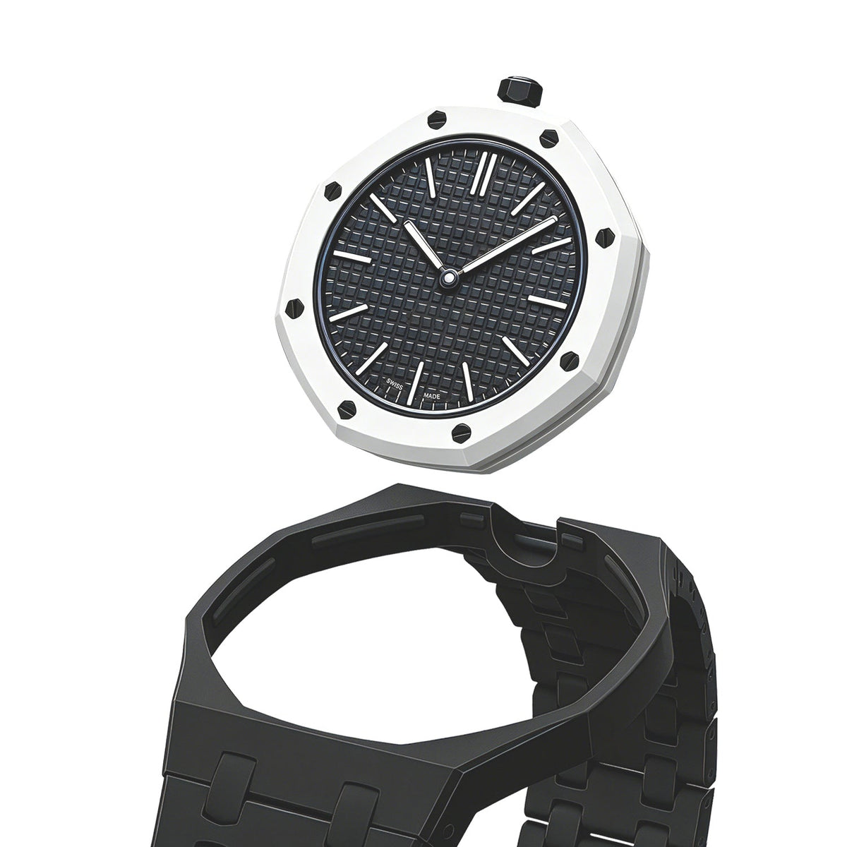 [Super CiCi]OAK POP EXCLUSIVE BLACK BIOCERAMIC STRAP