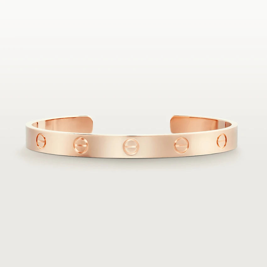 [Super CiCi ]LOVE BRACELET 6.1MM OPEN CUFF
