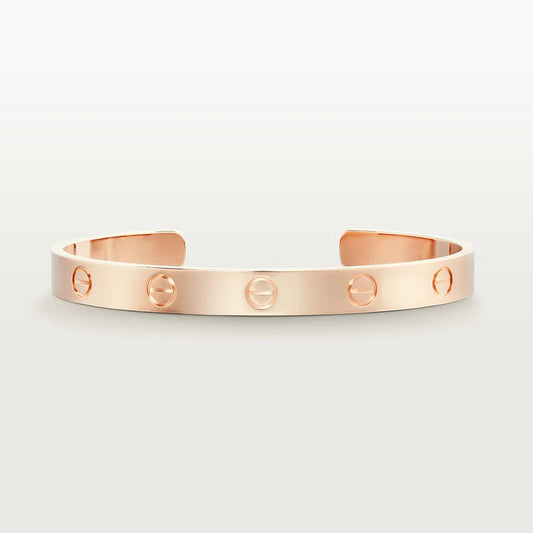 [Super CiCi ]LOVE BRACELET 6.1MM OPEN CUFF