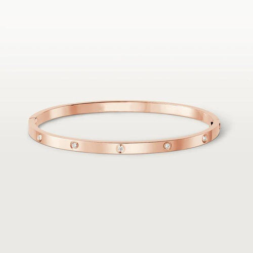 [Super CiCi ]LOVE BRACELET 3.65MM 10 DIAMONDS