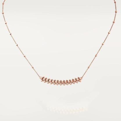 [Super CiCi ]CLASH PINK GOLD NECKLACE
