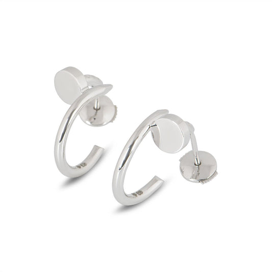 [Super CiCi ]JUSTE EARRINGS SILVER