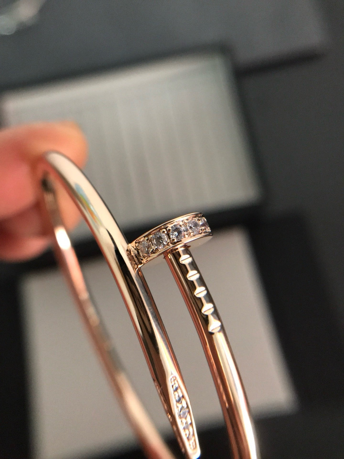[Super CiCi ]JUSTE BRACELET 3.5MM DIAMONDS