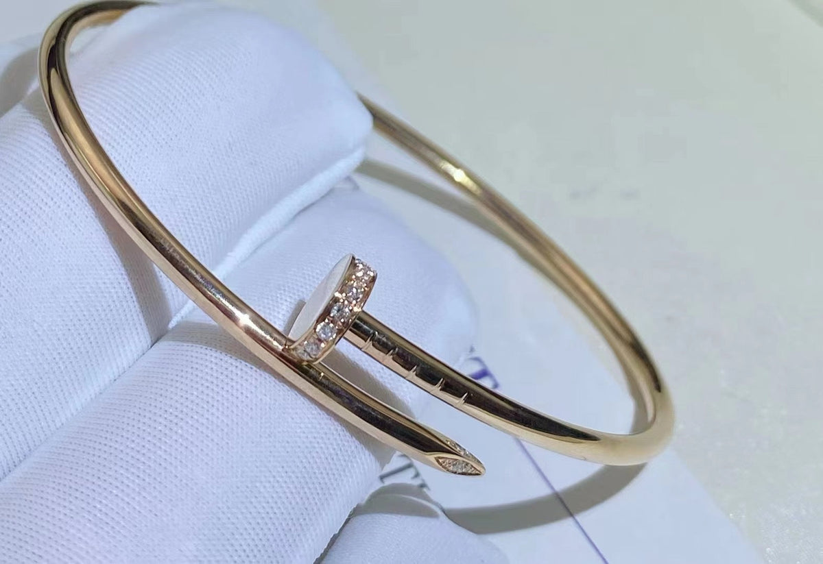 [Super CiCi ]JUSTE BRACELET 2.5MM DIAMONDS