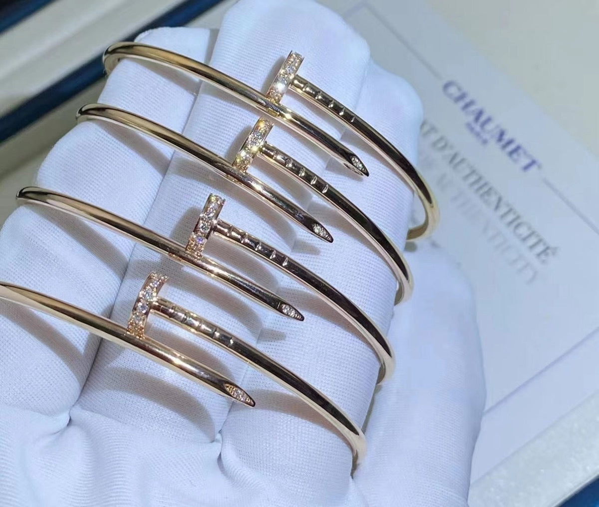 [Super CiCi ]JUSTE BRACELET 2.5MM DIAMONDS
