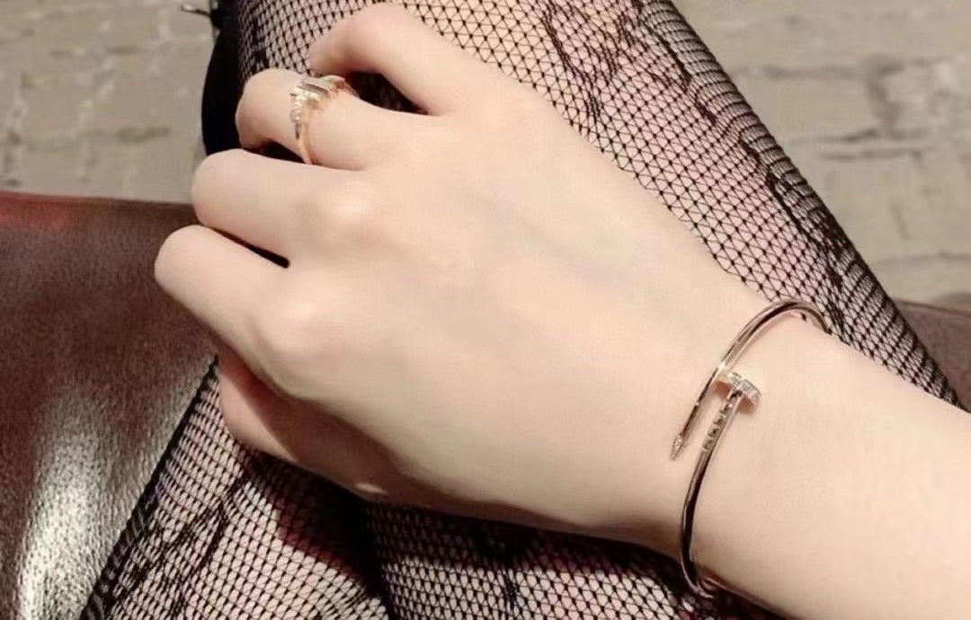 [Super CiCi ]JUSTE BRACELET 2.5MM DIAMONDS