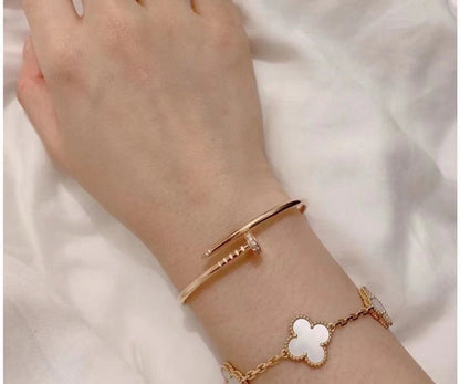 [Super CiCi ]JUSTE BRACELET 2.5MM DIAMONDS