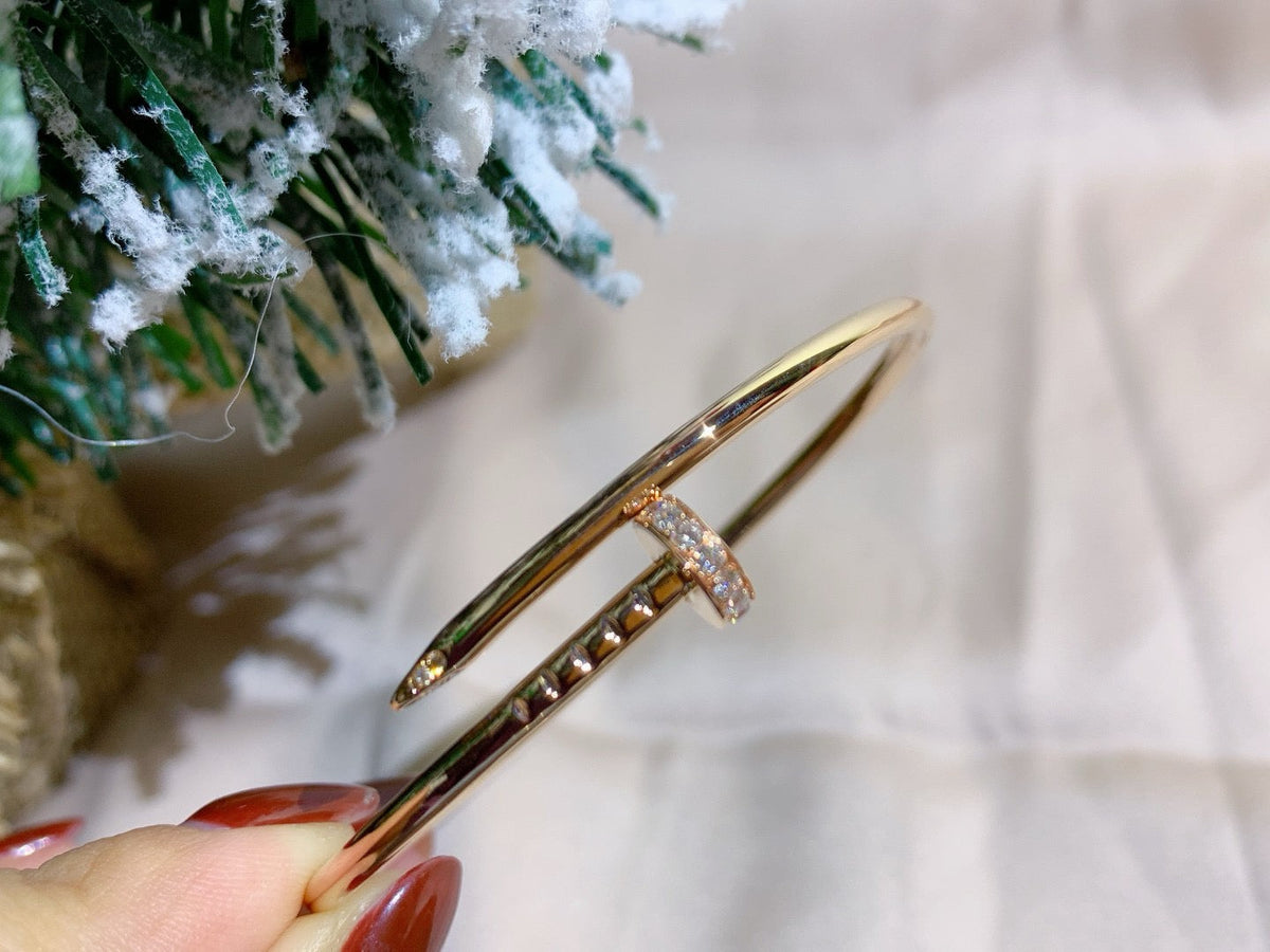 [Super CiCi ]JUSTE BRACELET 2.5MM DIAMONDS