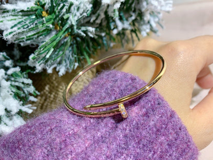 [Super CiCi ]JUSTE BRACELET 2.5MM DIAMONDS