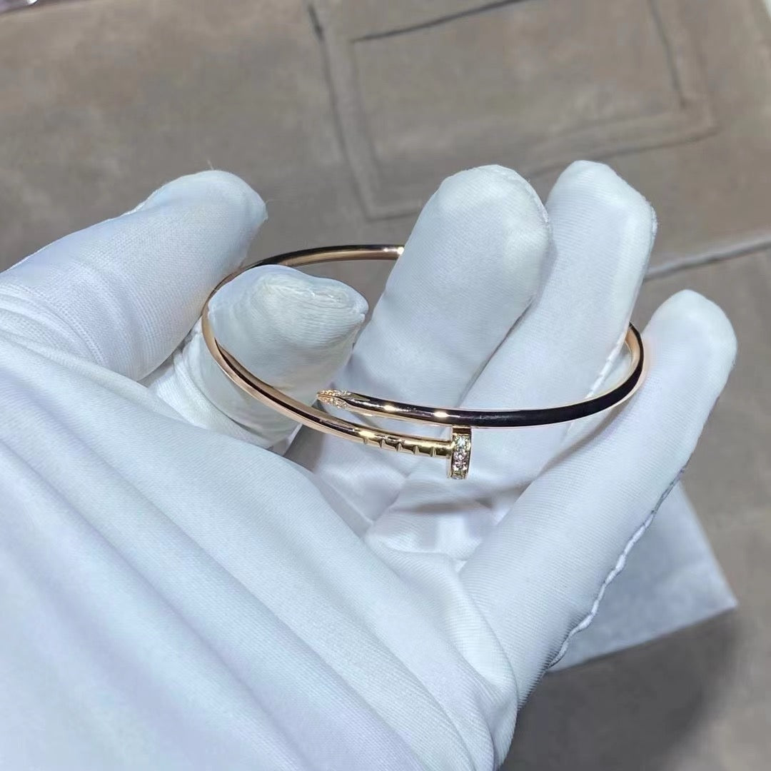 [Super CiCi ]JUSTE BRACELET 2.5MM DIAMONDS