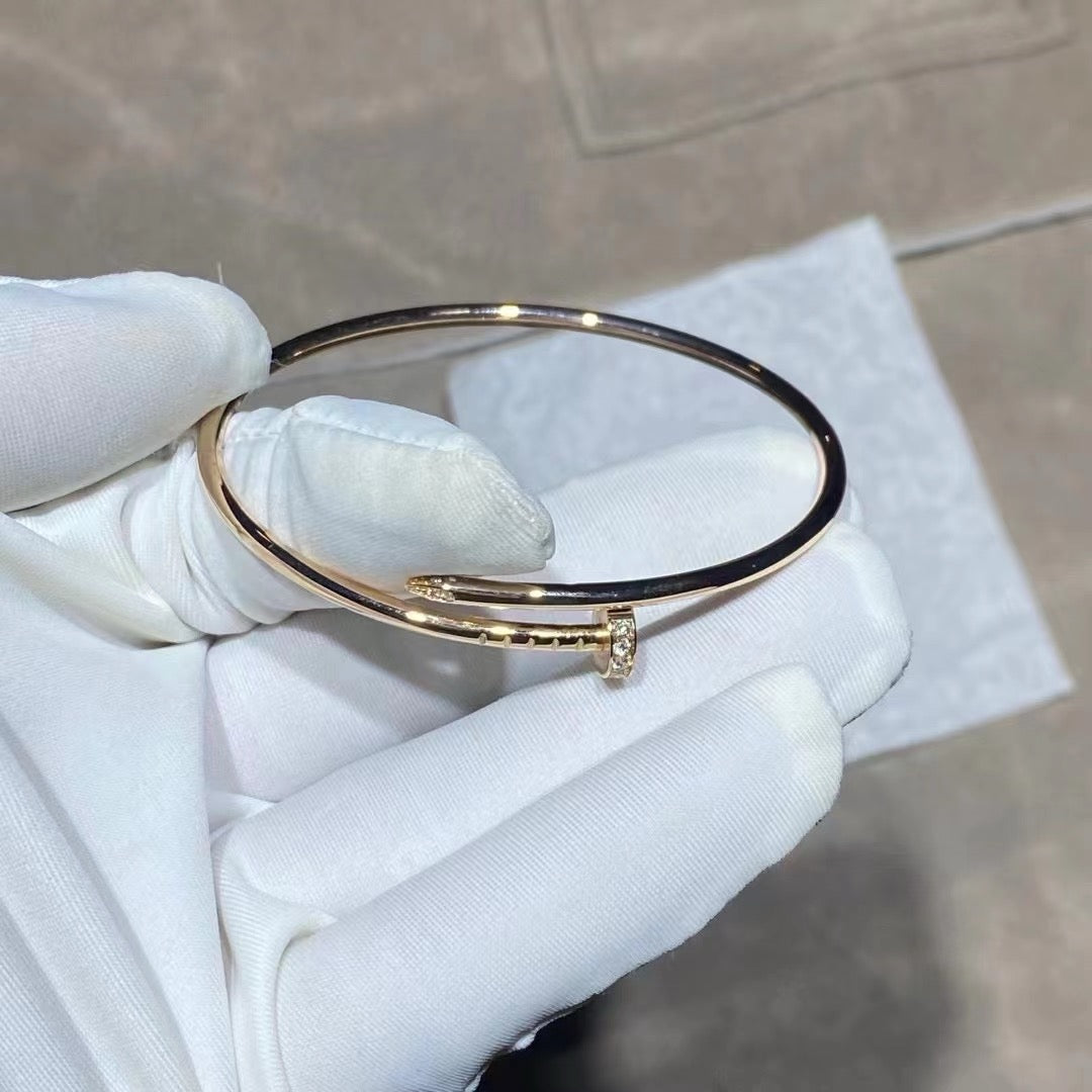 [Super CiCi ]JUSTE BRACELET 2.5MM DIAMONDS