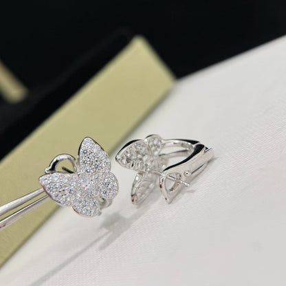 [Super CiCi ]BUTTERFLY ALL DIAMOND EARRINGS