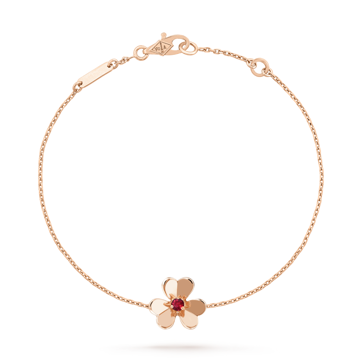 [Super CiCi ]FRIVOLE GOLD FLOWER PINK MALACHITE BRACELET