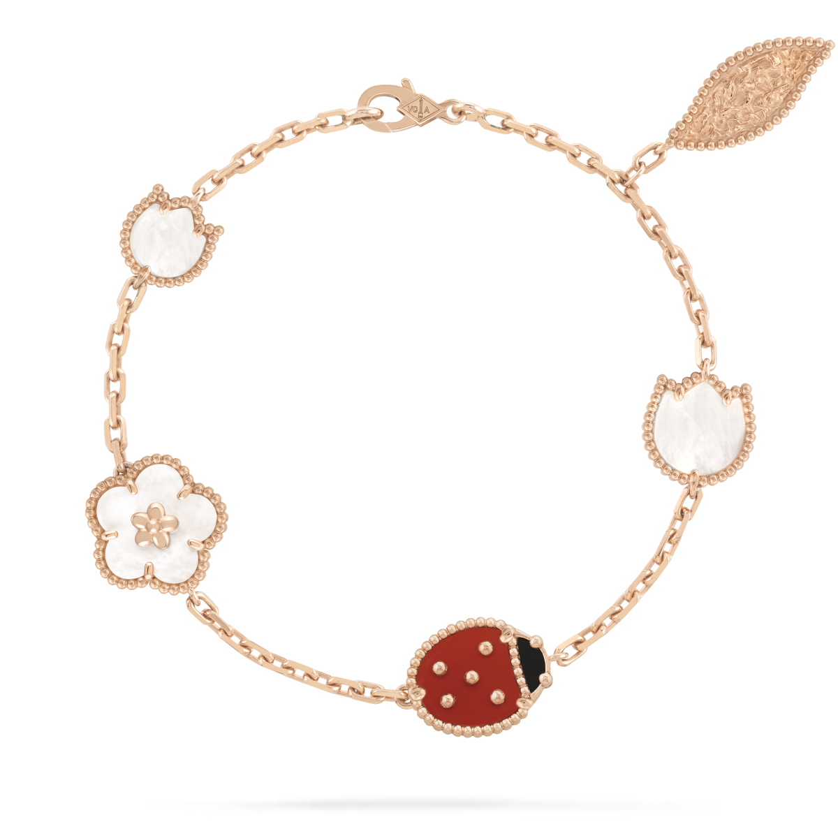 [Super CiCi ]LUCKY SPRING 5 MOTIF BRACELET