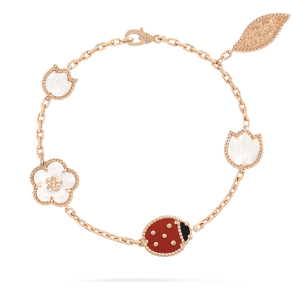 [Super CiCi ]LUCKY SPRING 5 MOTIF BRACELET