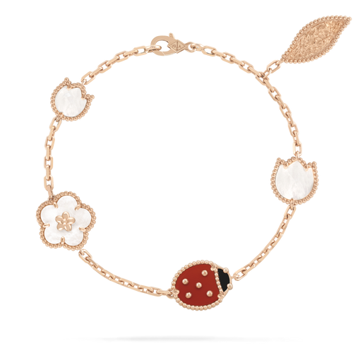 [Super CiCi ]LUCKY SPRING 5 MOTIF BRACELET