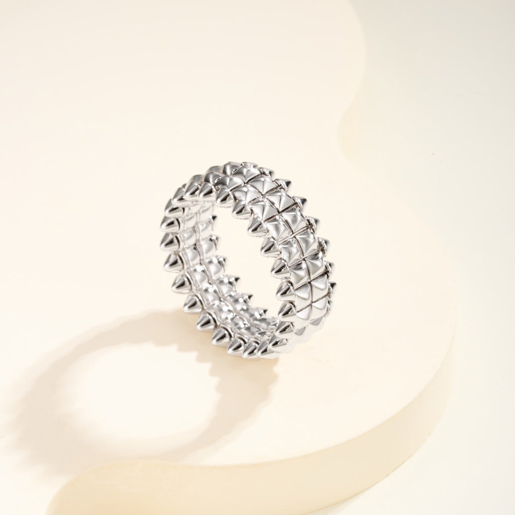 [Super CiCi] CLASH 9.2MM DOUBLE ROW RING