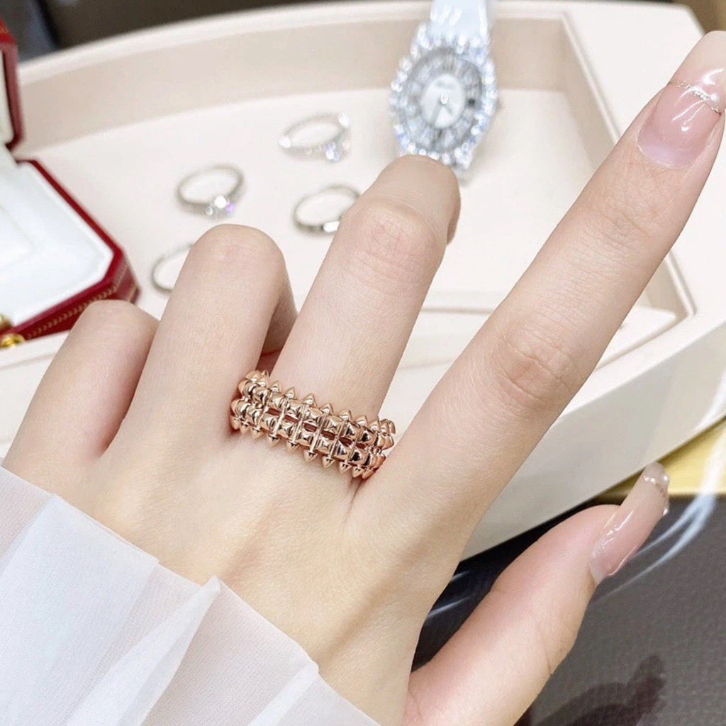 [Super CiCi] CLASH 9.2MM DOUBLE ROW RING