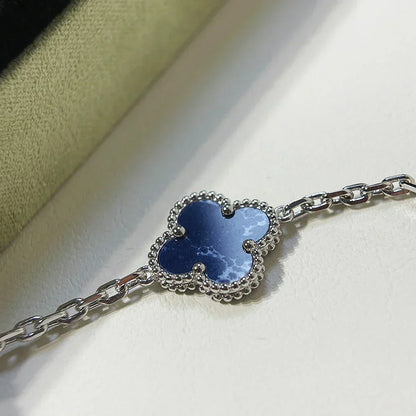 [Super CiCi ]CLOVER 5 MOTIF PIETERSITE BRACELET COLLECTION