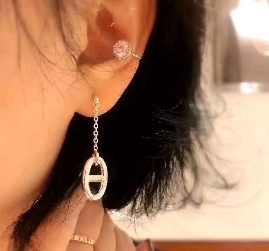[Super CiCi ]CHAINE TASSEL EARRINGS