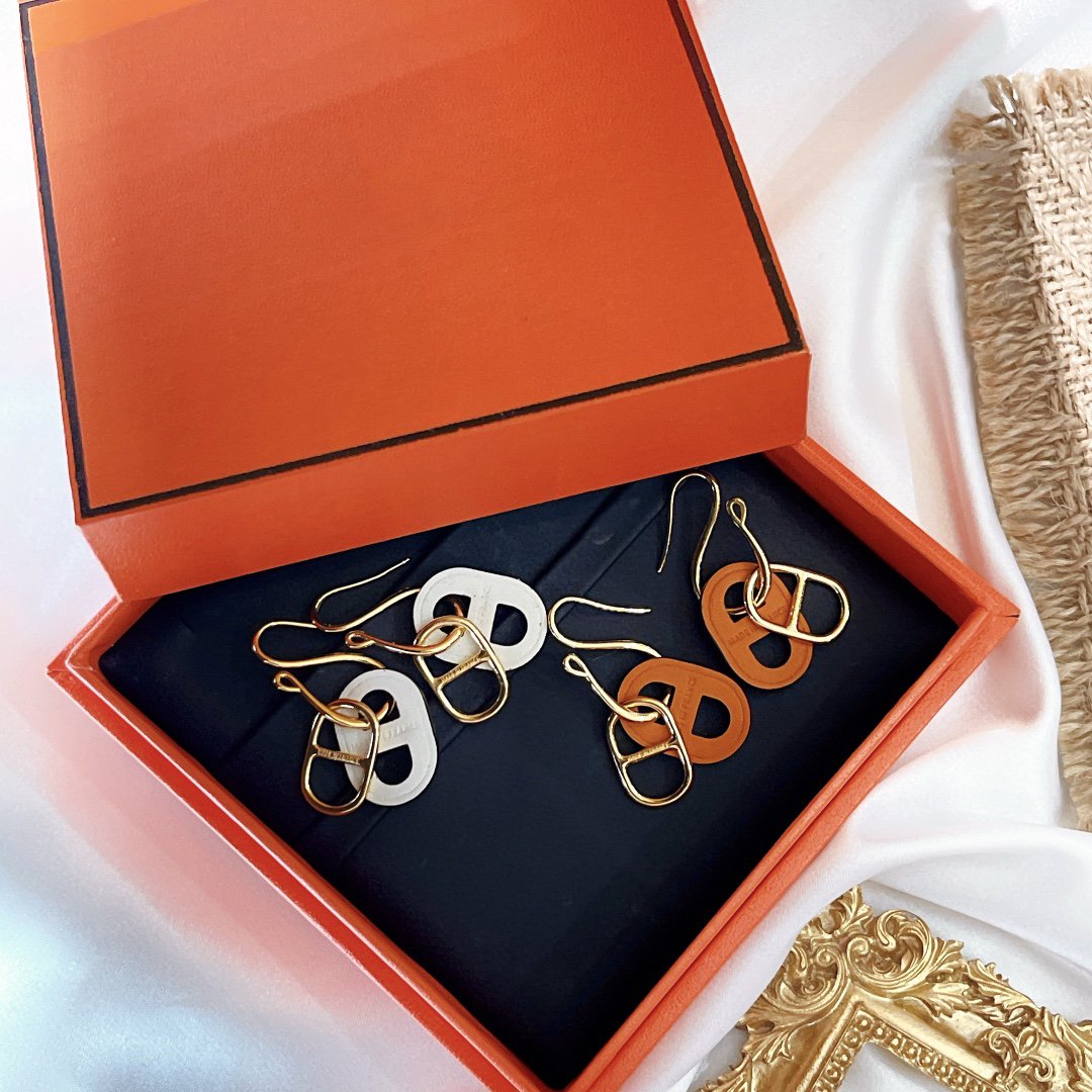[Super CiCi ]HM O'MAILLON GOLD EARRINGS