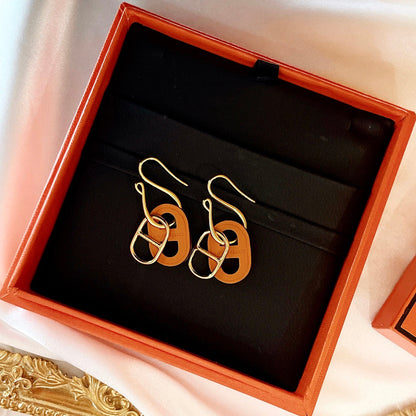 [Super CiCi ]HM O'MAILLON GOLD EARRINGS