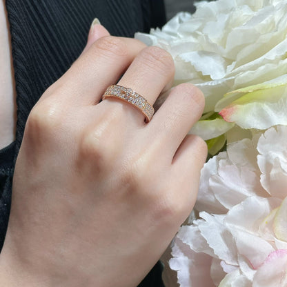 [Super CiCi ]KELLY PINK GOLD DIAMOND RING