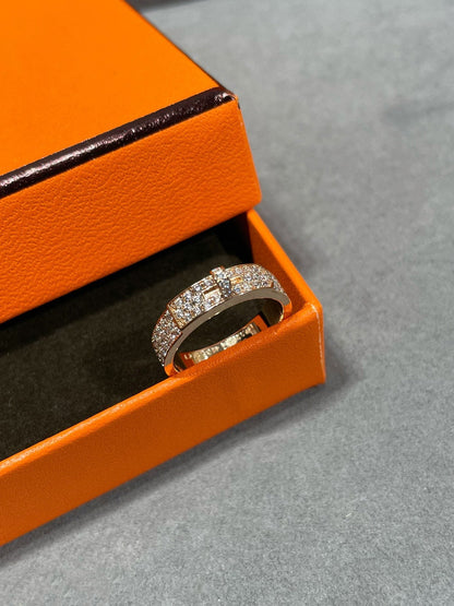 [Super CiCi ]KELLY PINK GOLD DIAMOND RING