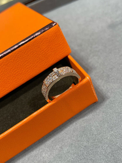 [Super CiCi ]KELLY PINK GOLD DIAMOND RING