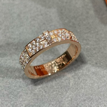 [Super CiCi ]KELLY PINK GOLD DIAMOND RING