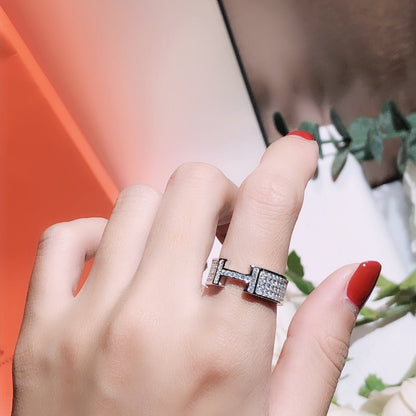[Super CiCi ]H RING FULL DIAMOND