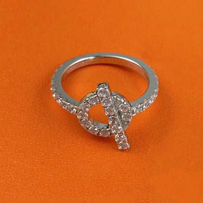 [Super CiCi ]ECHAPPEE RING SILVER DIAMOND