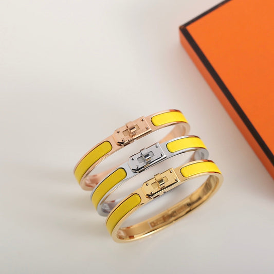 [Super CiCi ]HM KELLY YELLOW BRACELET