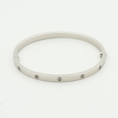 [Super CiCi ]LOVE BRACELET 3.65MM 10 DIAMONDS