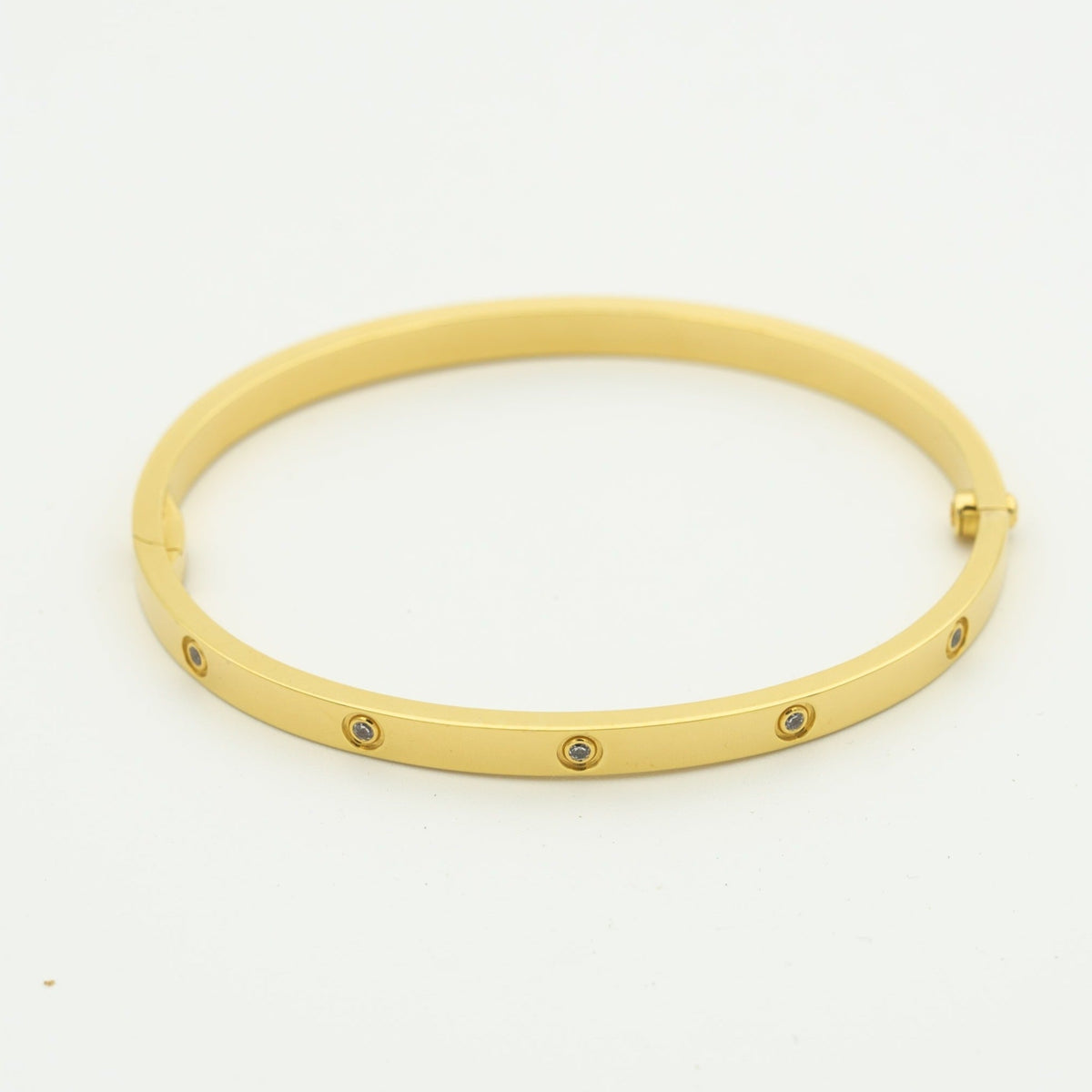 [Super CiCi ]LOVE BRACELET 3.65MM 10 DIAMONDS