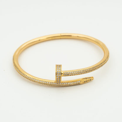 [Super CiCi ]JUSTE BRACELET 3.5MM ALL DIAMONDS