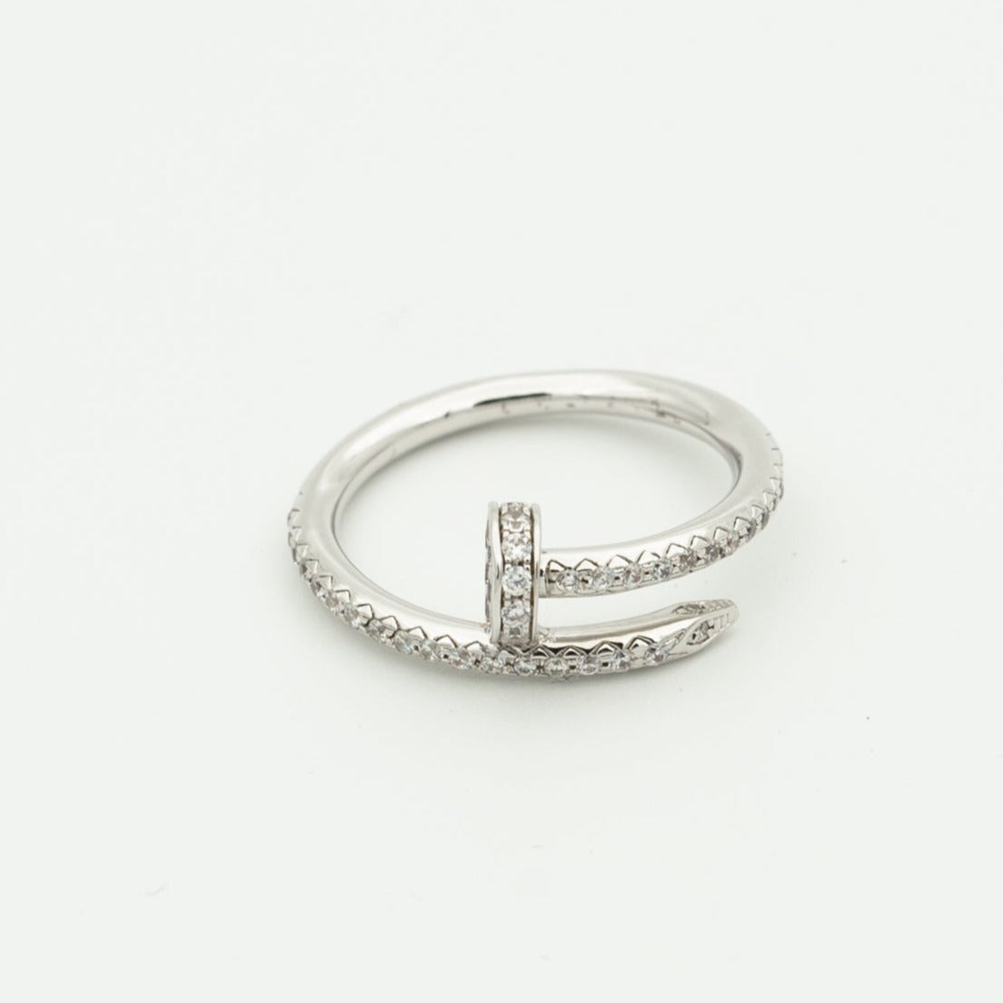 [Super CiCi ]JUSTE RING 1.8MM SILVER DIAMONDS