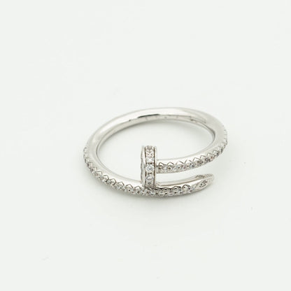 [Super CiCi ]JUSTE RING 1.8MM SILVER DIAMONDS