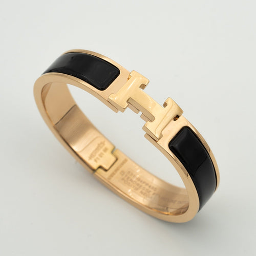 [Super CiCi ]H BLACK BRACELET