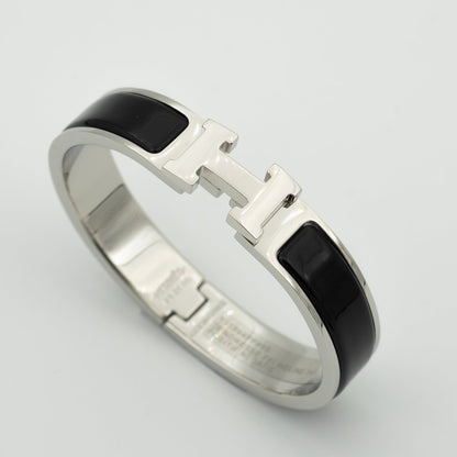 [Super CiCi ]H BLACK BRACELET
