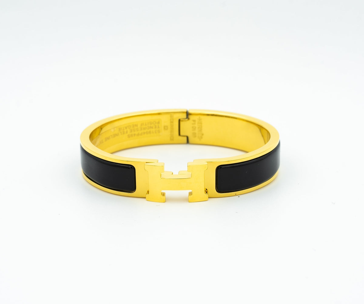 [Super CiCi ]H BLACK BRACELET