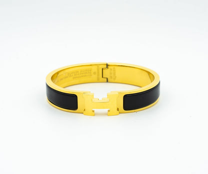 [Super CiCi ]H BLACK BRACELET