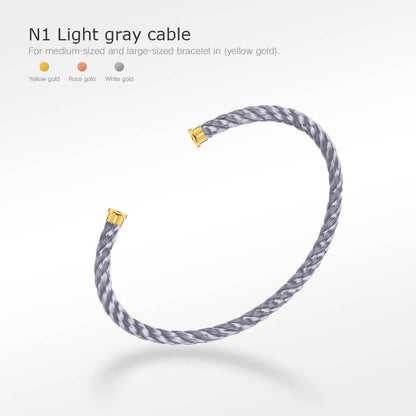 [Super CiCi ]FORCE SERIES BRACELET CABLES 50 CHOICES (DIY SELECTION)
