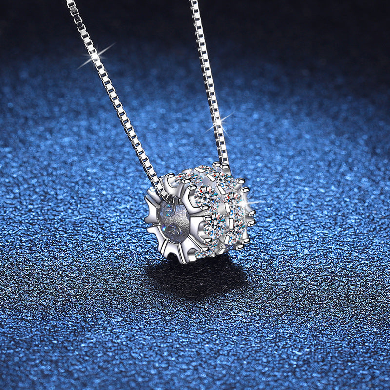 [Super CiCi]ELEGANT SLIM-WAIST MOISSANITE NECKLACE