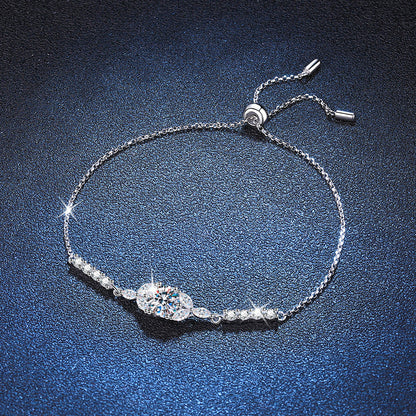 [Super CiCi]BLOOMING STAR-FLOWER MOISSANITE BRACELET