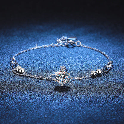 [Super CiCi]CLASSIC SOLITAIRE MOISSANITE BRACELET