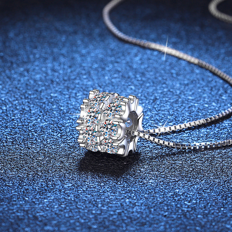 [Super CiCi]ELEGANT SLIM-WAIST MOISSANITE NECKLACE