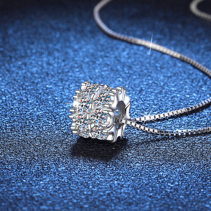 [Super CiCi]ELEGANT SLIM-WAIST MOISSANITE NECKLACE